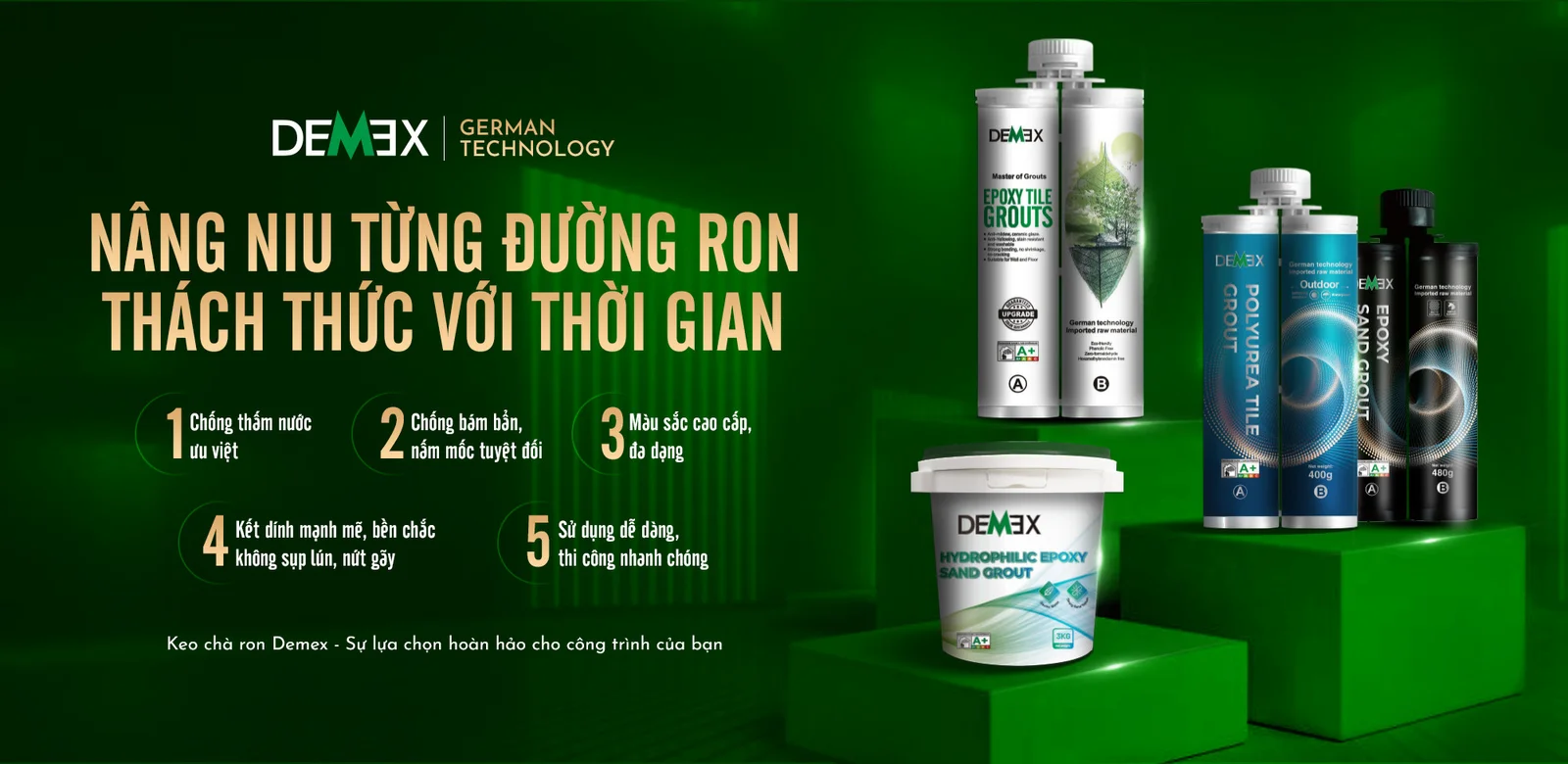 Demex - keo chà ron thách thức thời gian