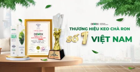 Demex được vinh danh Keo chà ron Thương hiệu số 1 Việt Nam