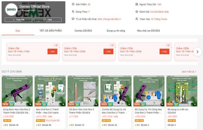 Shopee Demex Official Store