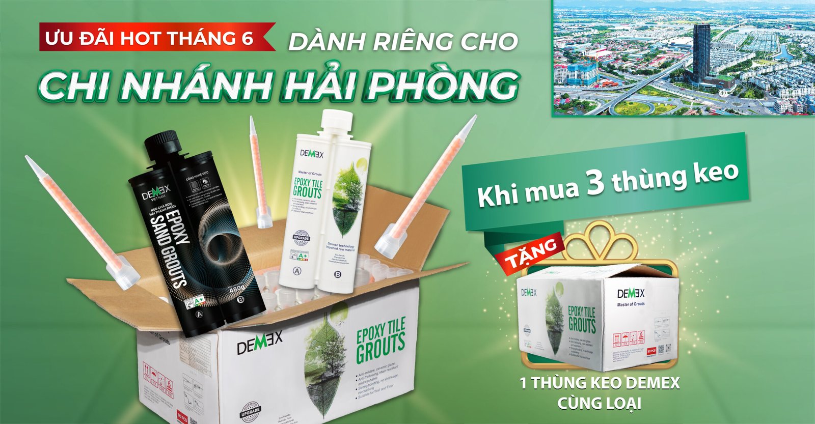 KICK OFF HẢI PHÒNG - SALE LỚN ĐỘC NHẤT: MUA 3 TẶNG 1!
