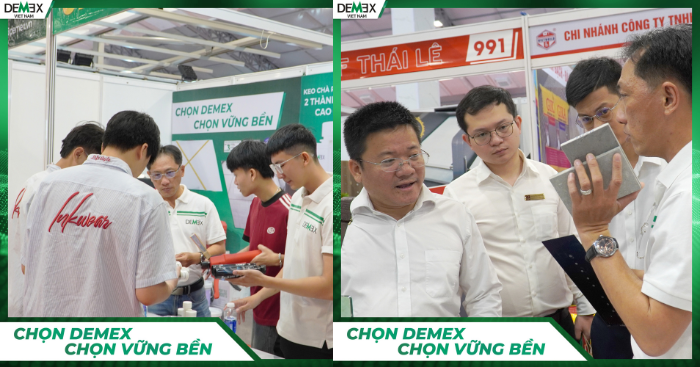  DEMEX TẠI VIETBUILD 2025 – HỘI TỤ CỦA GIẢI PHÁP THI CÔNG HIỆN ĐẠI VÀ TƯ DUY CHẤT LƯỢNG BỀN VỮNG