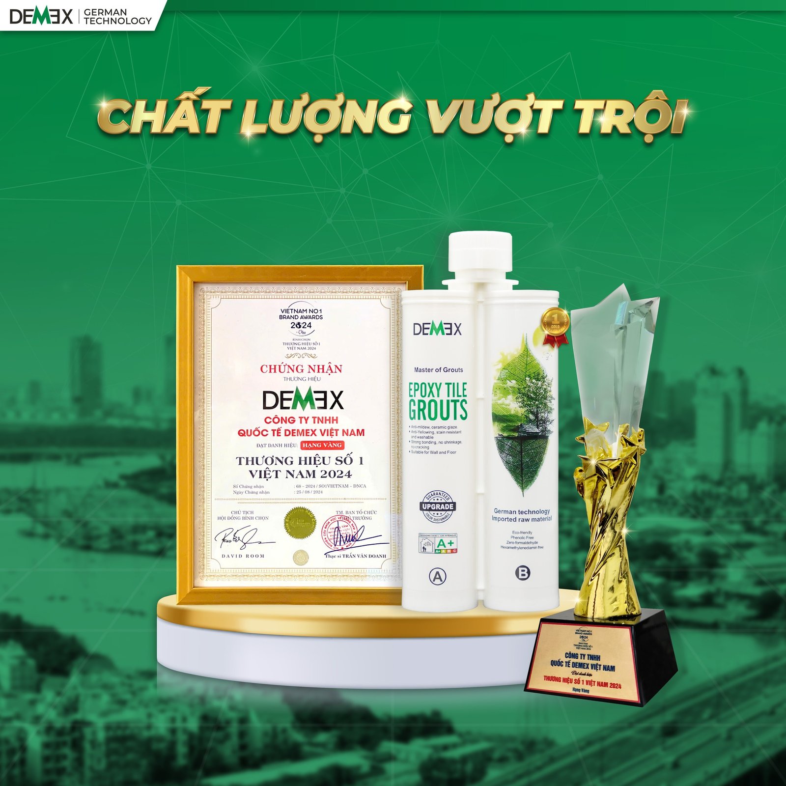 keo chà ron 2 thành phần thế hệ mới