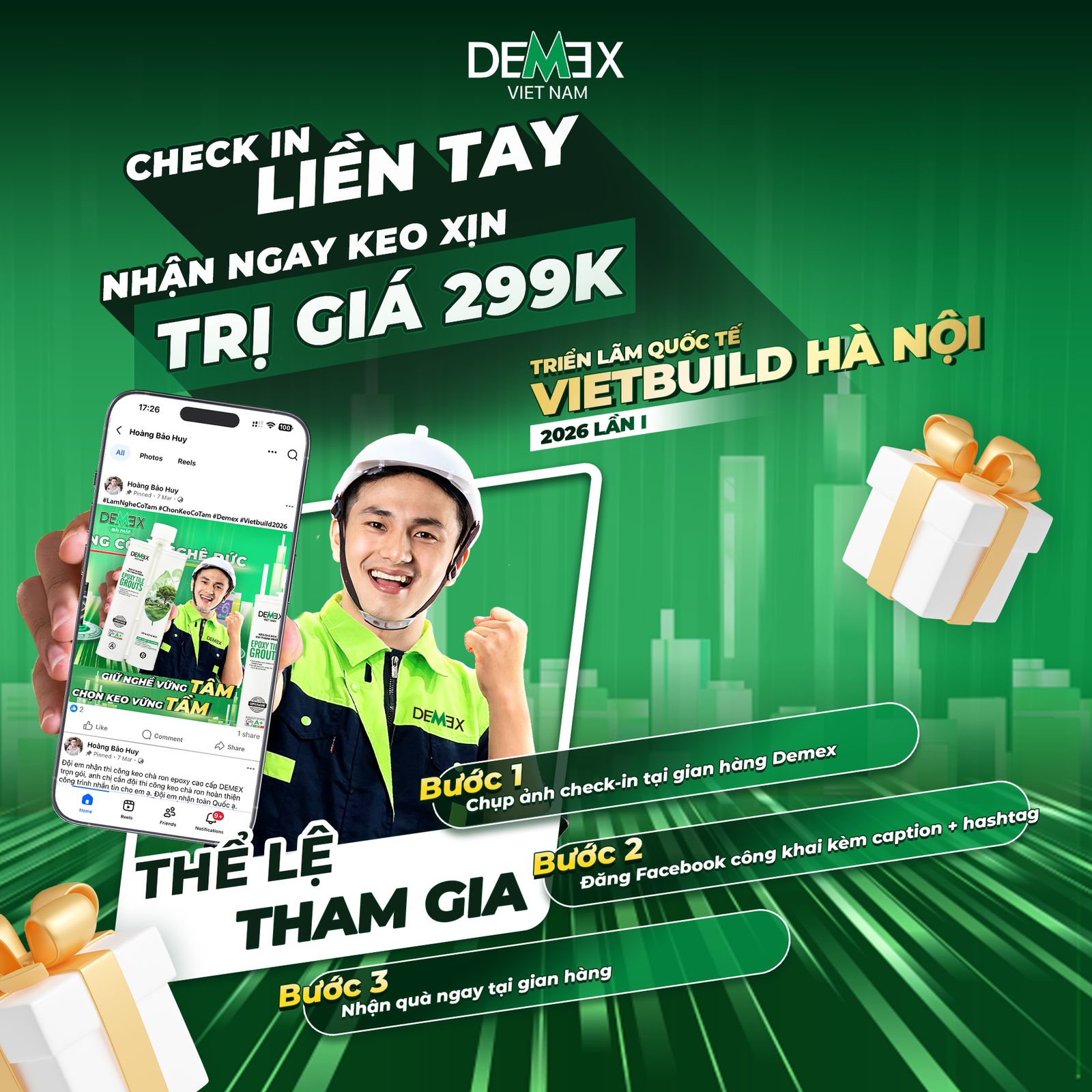 CHECK IN LIỀN TAY - NHẬN NGAY KEO XỊN